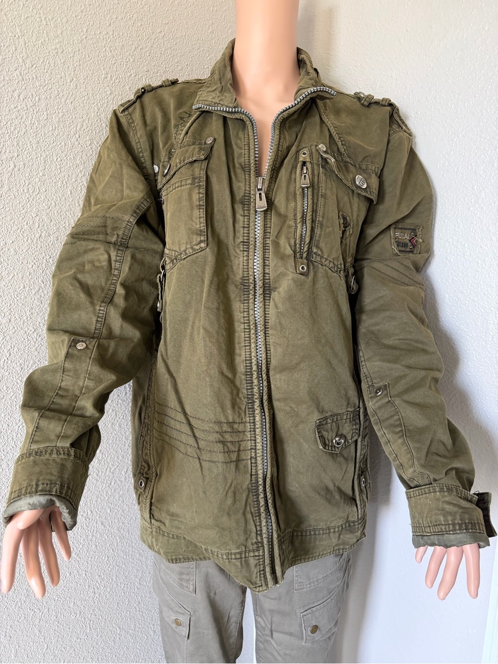 Fusalp Olive Military Field Jacket